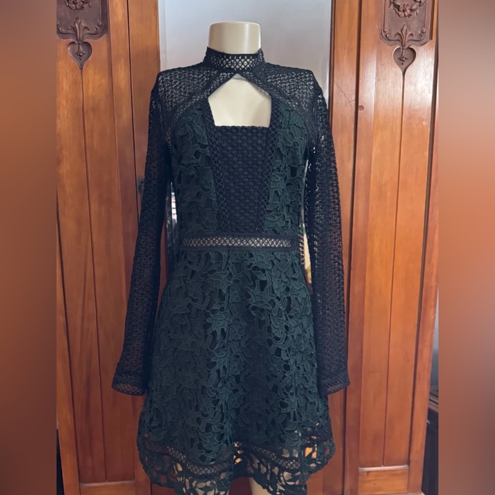 River Island Lace Skater Dress Size 8